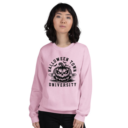 Halloween Town University (Halloween) Sweatshirt Color: Red