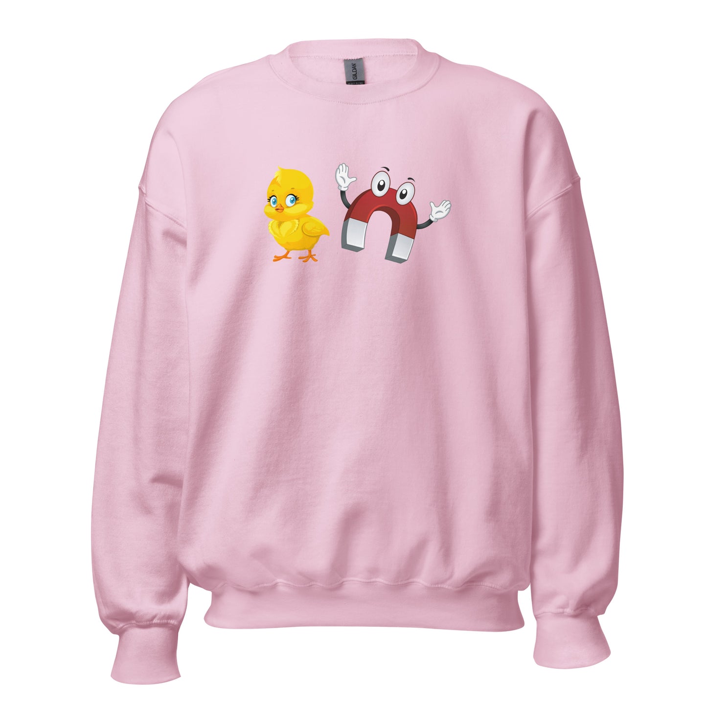 Chick Magnet Sweatshirt - Color: Light Pink