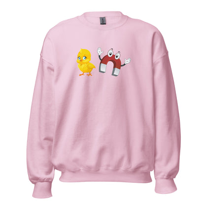 Chick Magnet Sweatshirt - Color: Light Pink