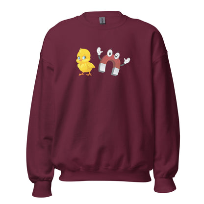 Chick Magnet Sweatshirt - Color: Maroon