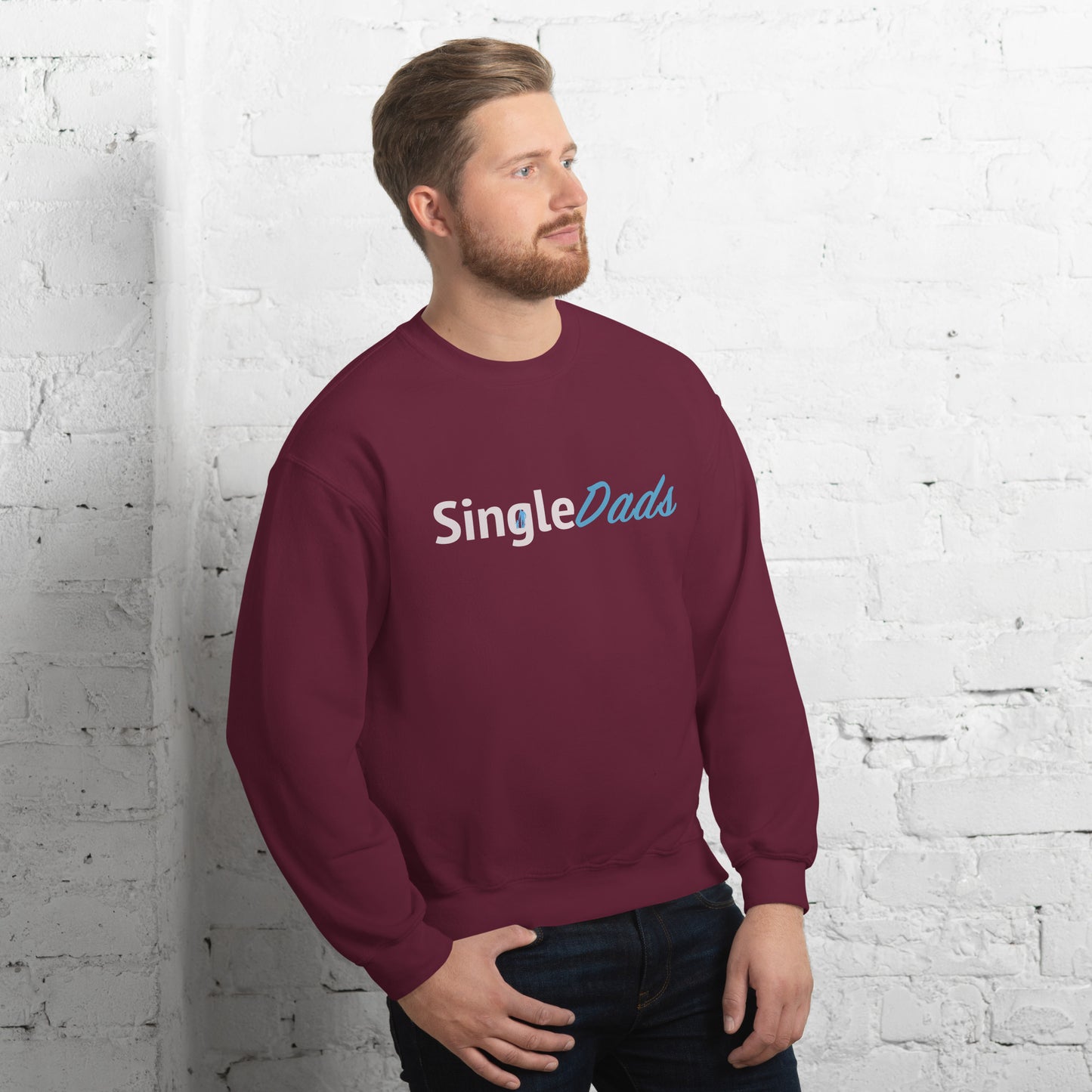 SingleDads Sweatshirt Color: Black