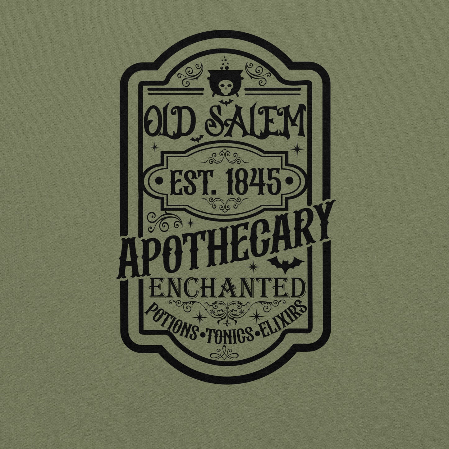 Old Salem Enchanted Apothecary (Halloween) Sweatshirt Color: Red