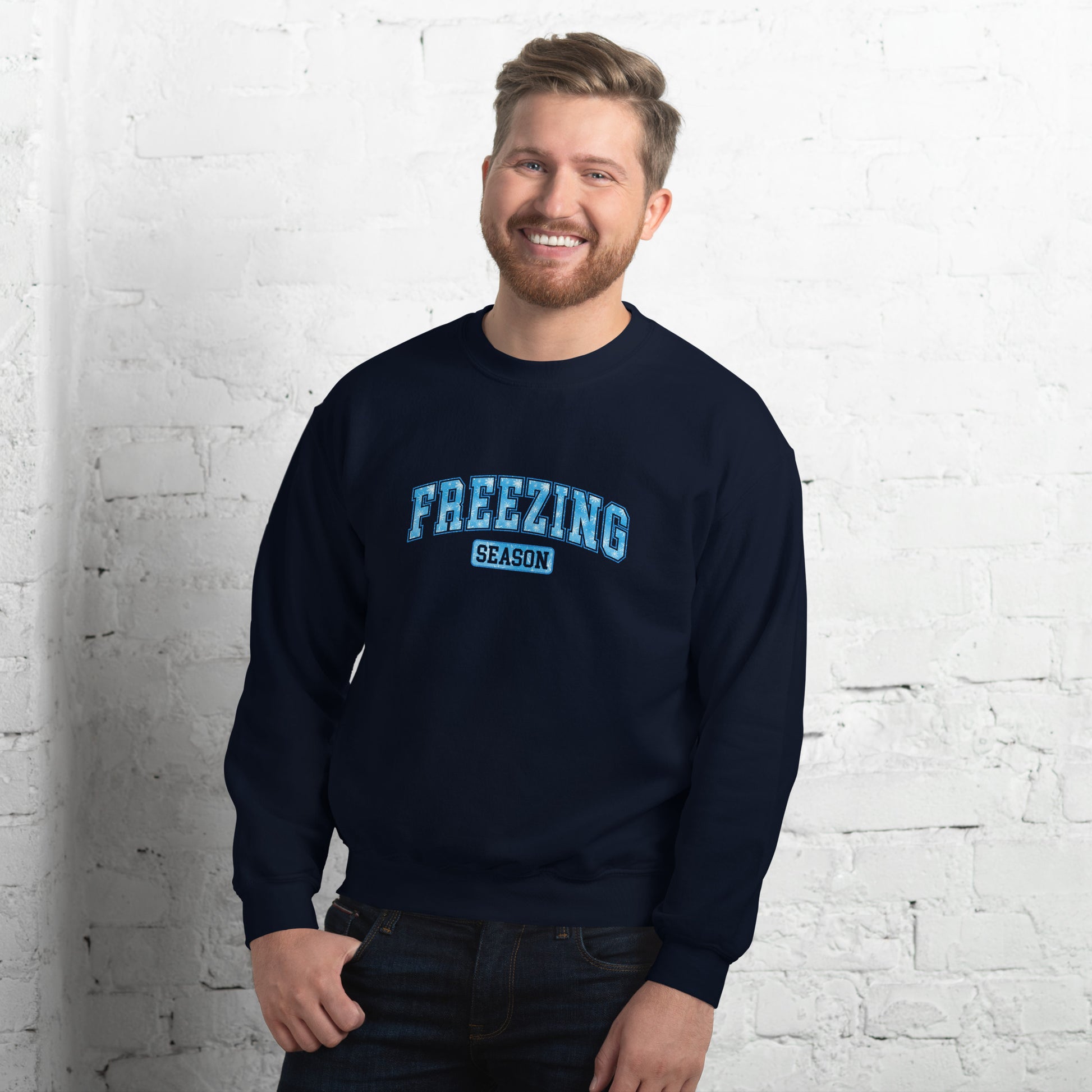 Freezing Season Sweatshirt - Color: Black