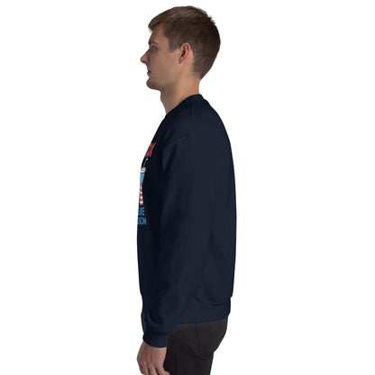 Dad Tax Making Sure It's Not Poison (Red White Blue) Sweatshirt - Color: Black