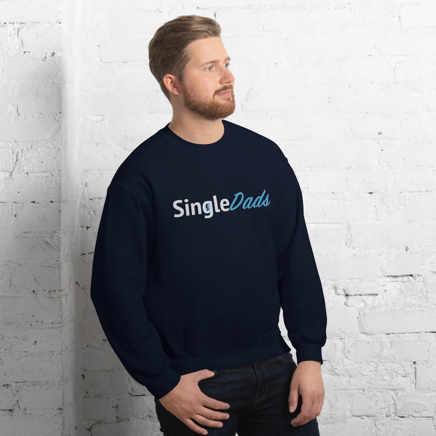 SingleDads Sweatshirt Color: Black