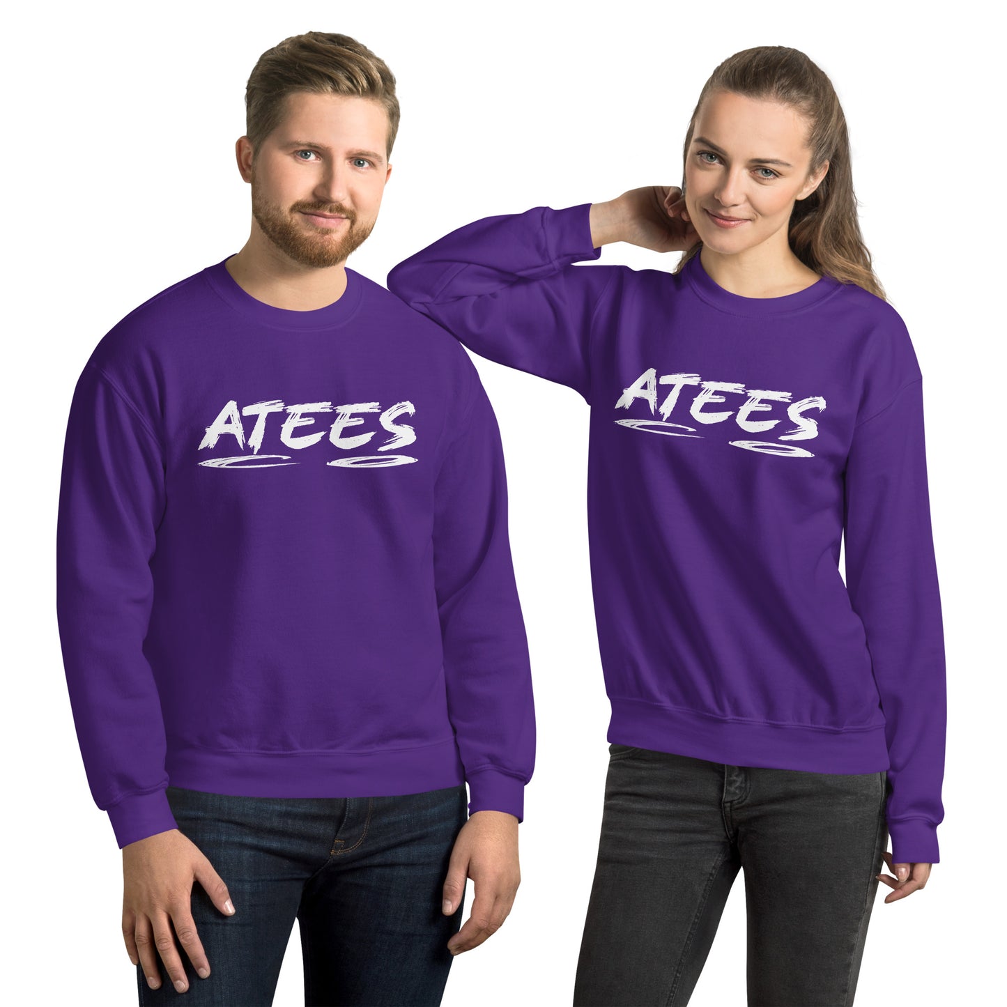 ATeesCo Unisex Sweatshirt - Color: Purple