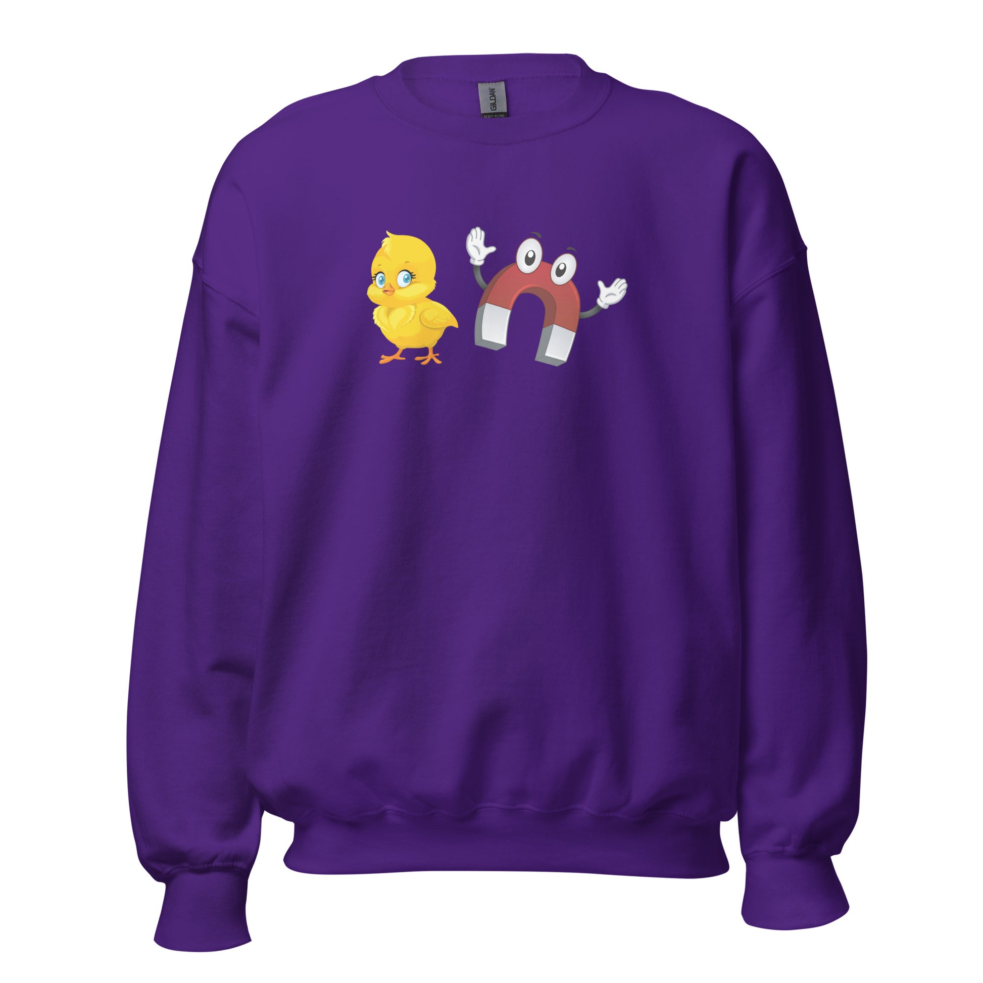 Chick Magnet Sweatshirt - Color: Purple