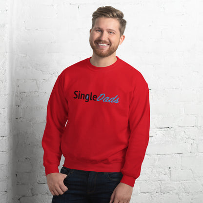 SingleDads Sweatshirt Color: Red