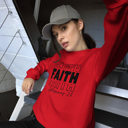 Faith Ephesians 2:8 Sweatshirt (saved through Faith)