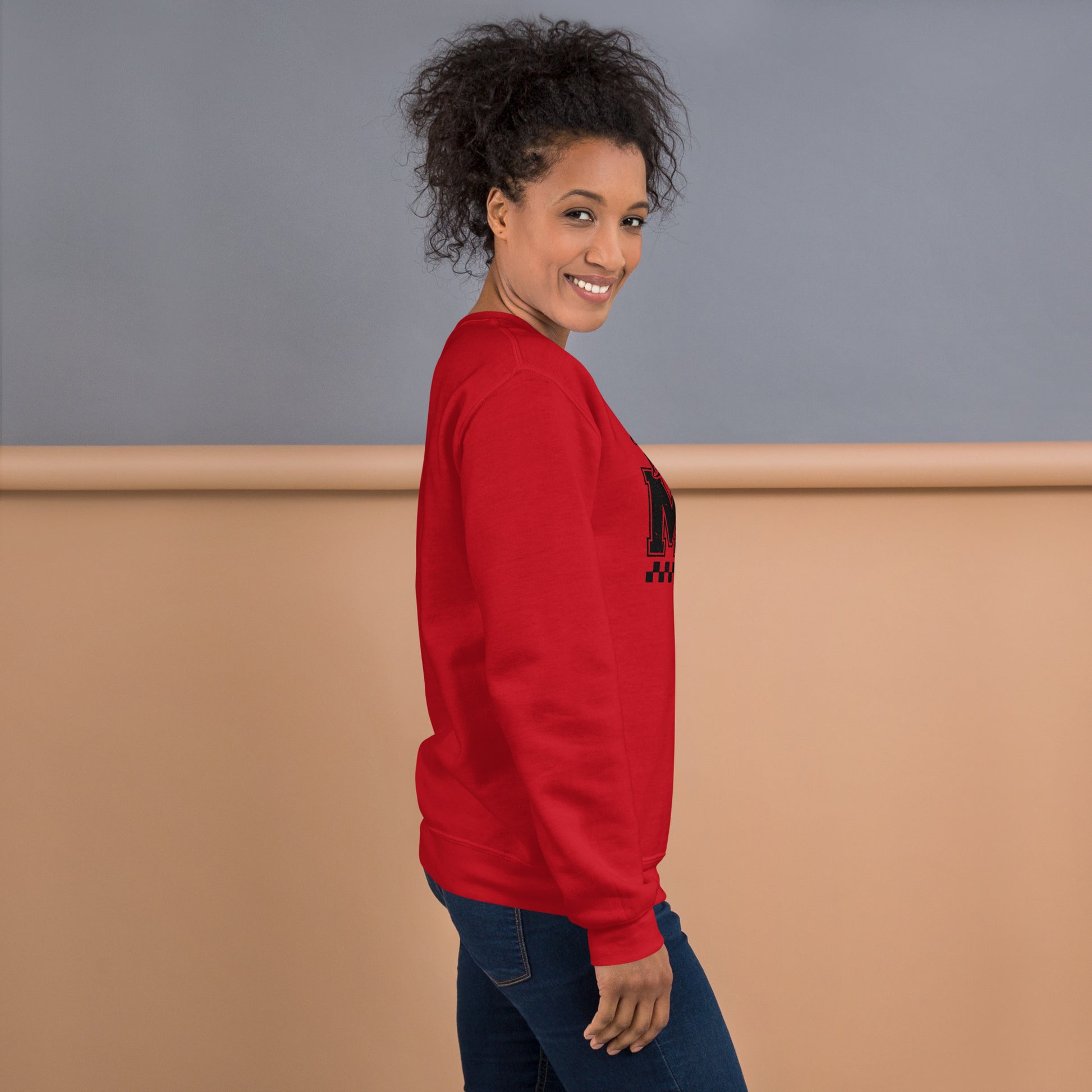 Basketball Mom Sweatshirt - Color: Red