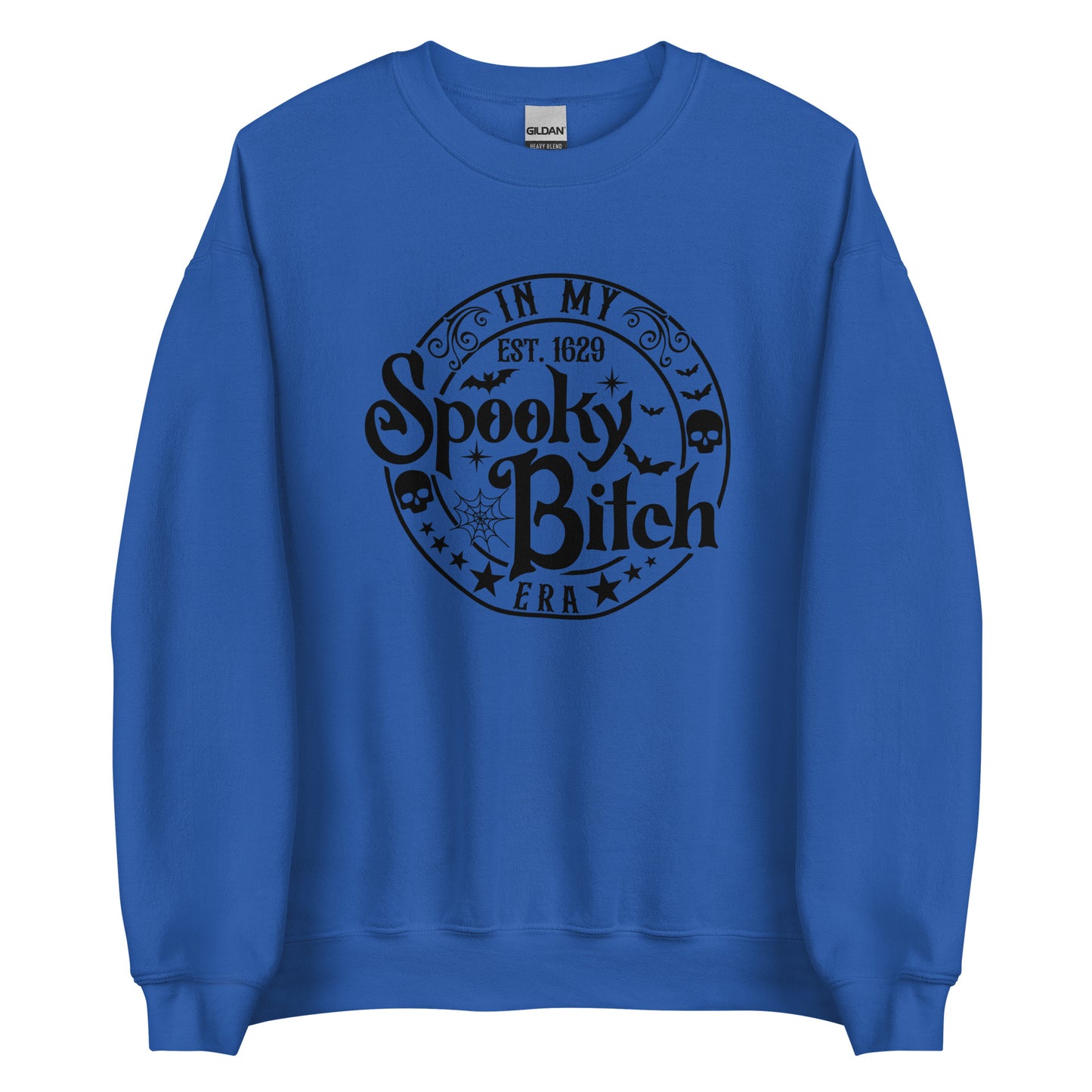 In My Spooky Bitch Era (Halloween) Sweatshirt Color: Royal