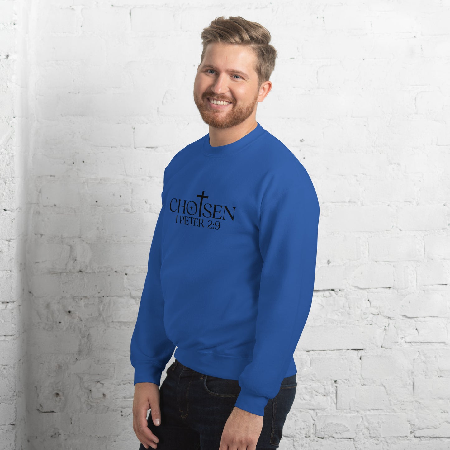 Chosen 1 Peter 2:9 Sweatshirt