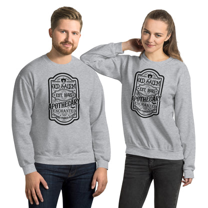 Old Salem Enchanted Apothecary (Halloween) Sweatshirt Color: Sport Grey