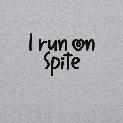 I Run On Spite Sweatshirt Color: Red