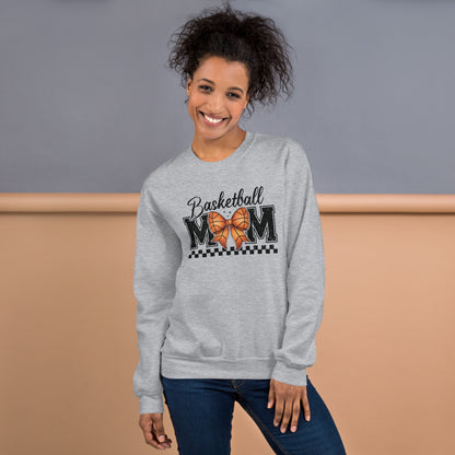 Basketball Mom Sweatshirt - Color: Sport Grey