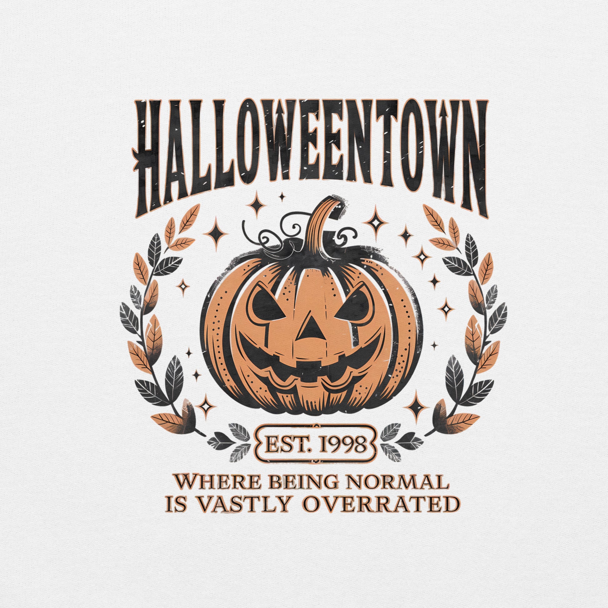 Halloweentown Sweatshirt Color: Dark Heather