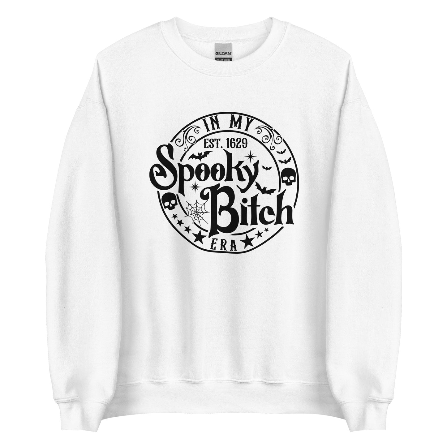 In My Spooky Bitch Era (Halloween) Sweatshirt Color: White