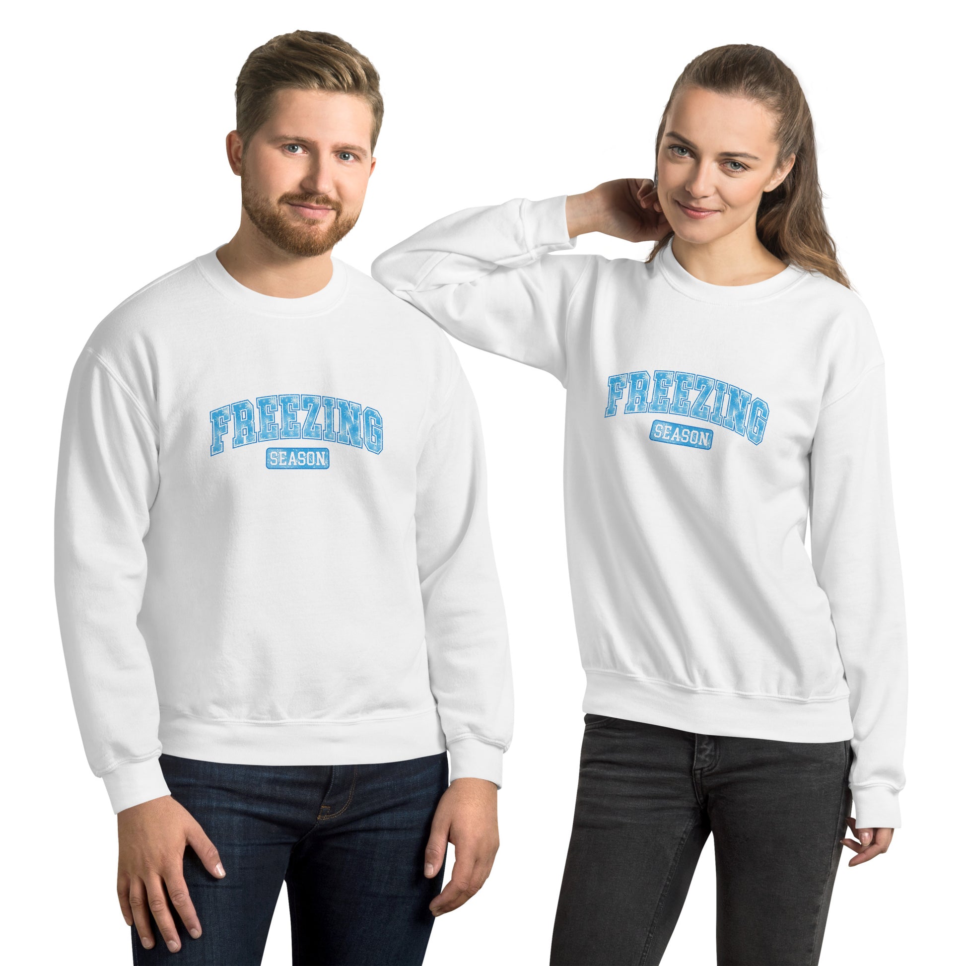 Freezing Season Sweatshirt - Color: White