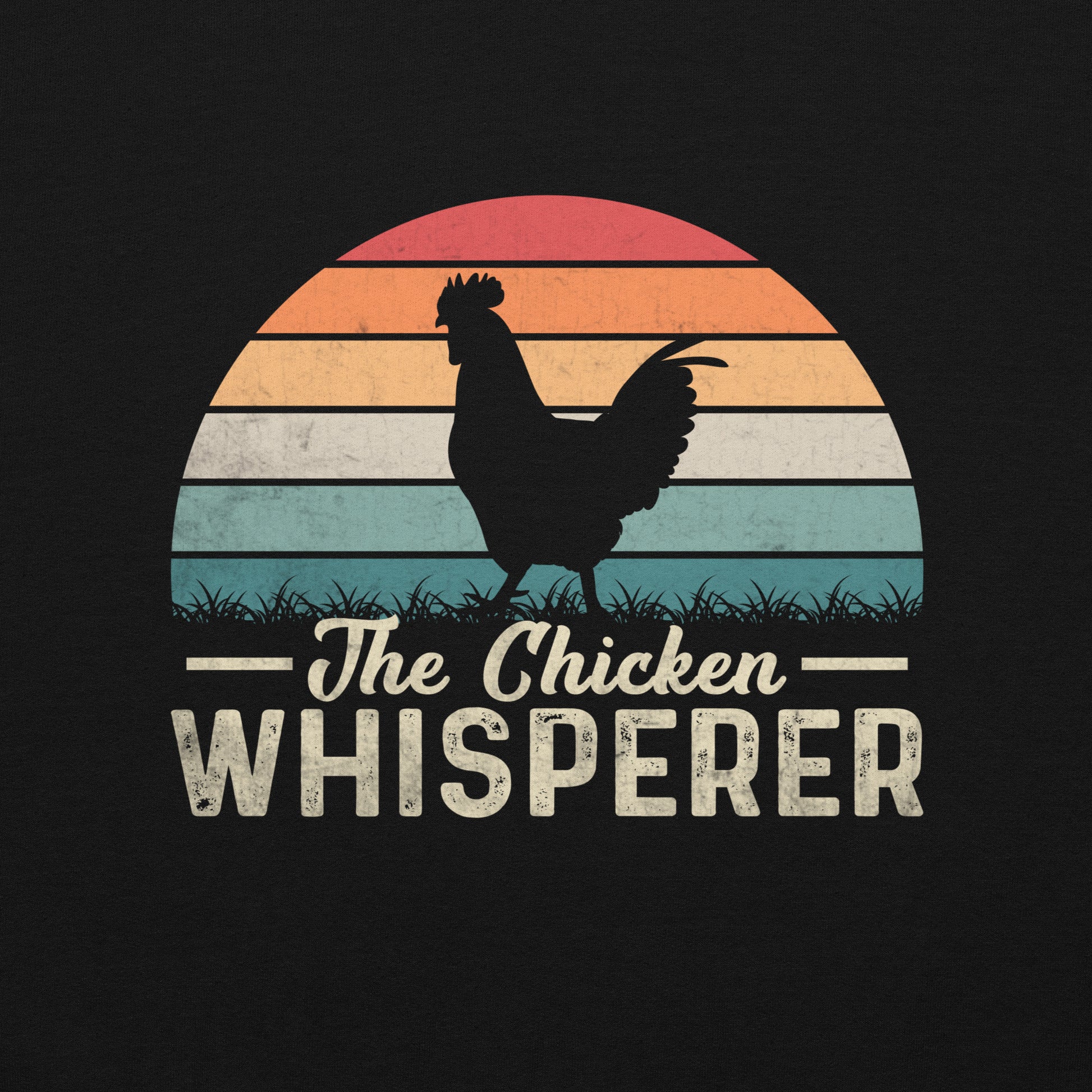 The Chicken Whisperer Hoodie Color: Black