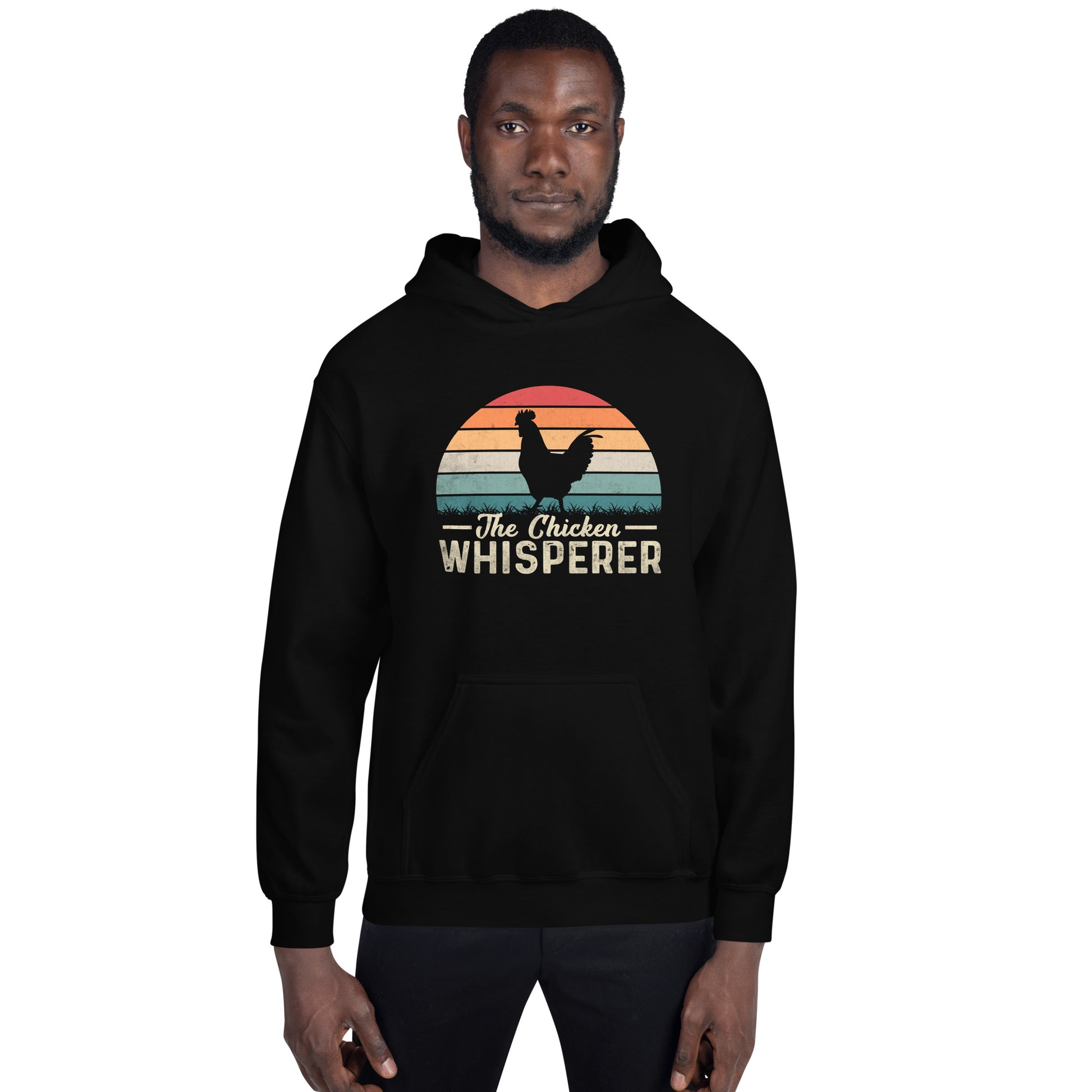 The Chicken Whisperer Hoodie Color: Black