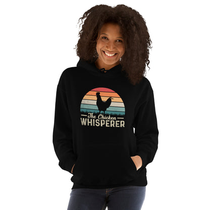 The Chicken Whisperer Hoodie Color: Black