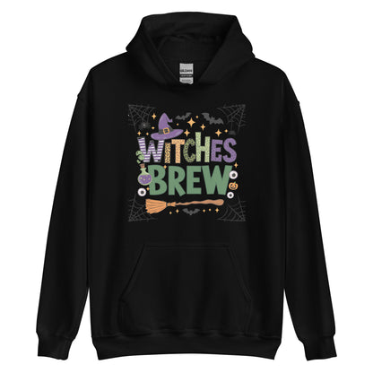 Witches Brew Hoodie (Halloween Witch) - Color: Black