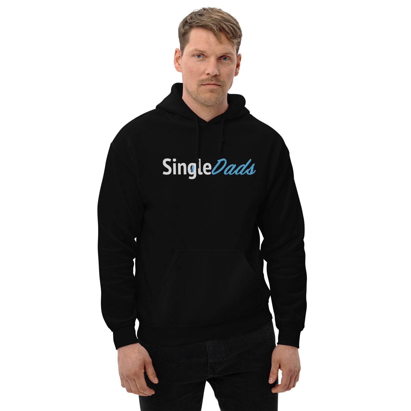 SingleDads Hoodie Color: Black