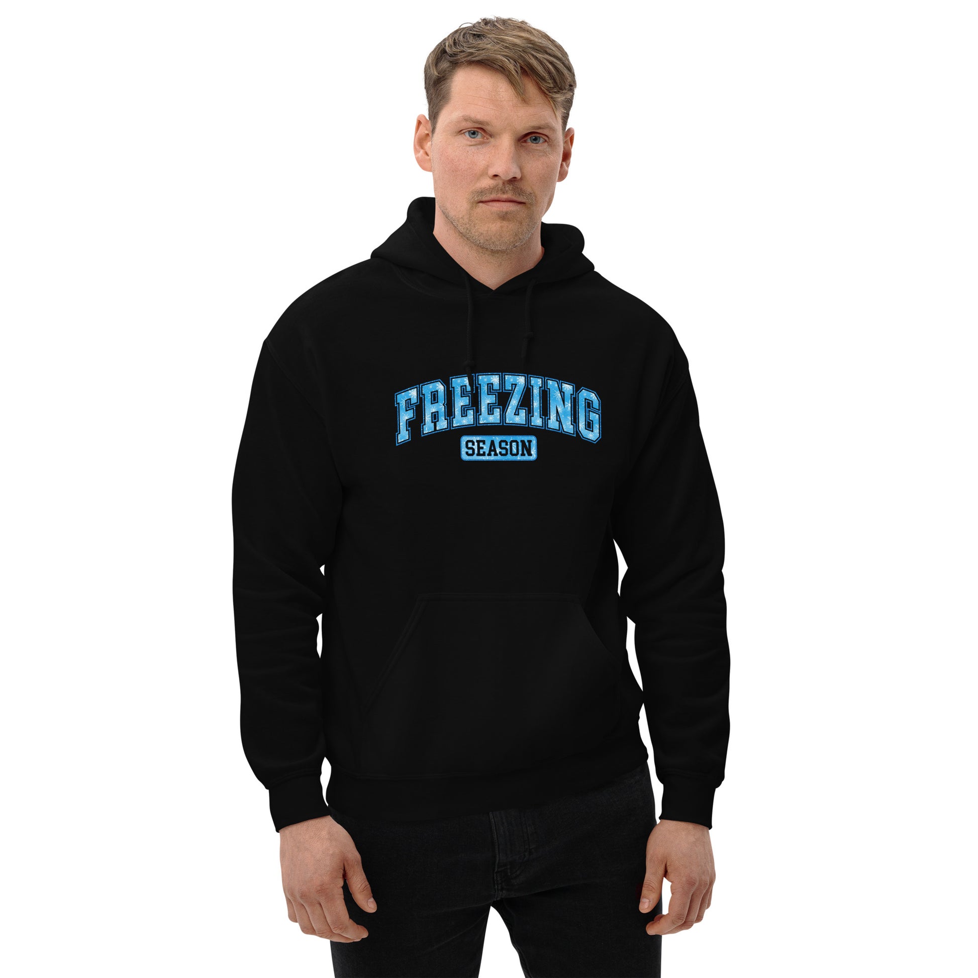 Freezing Season Hoodie - Color: Black