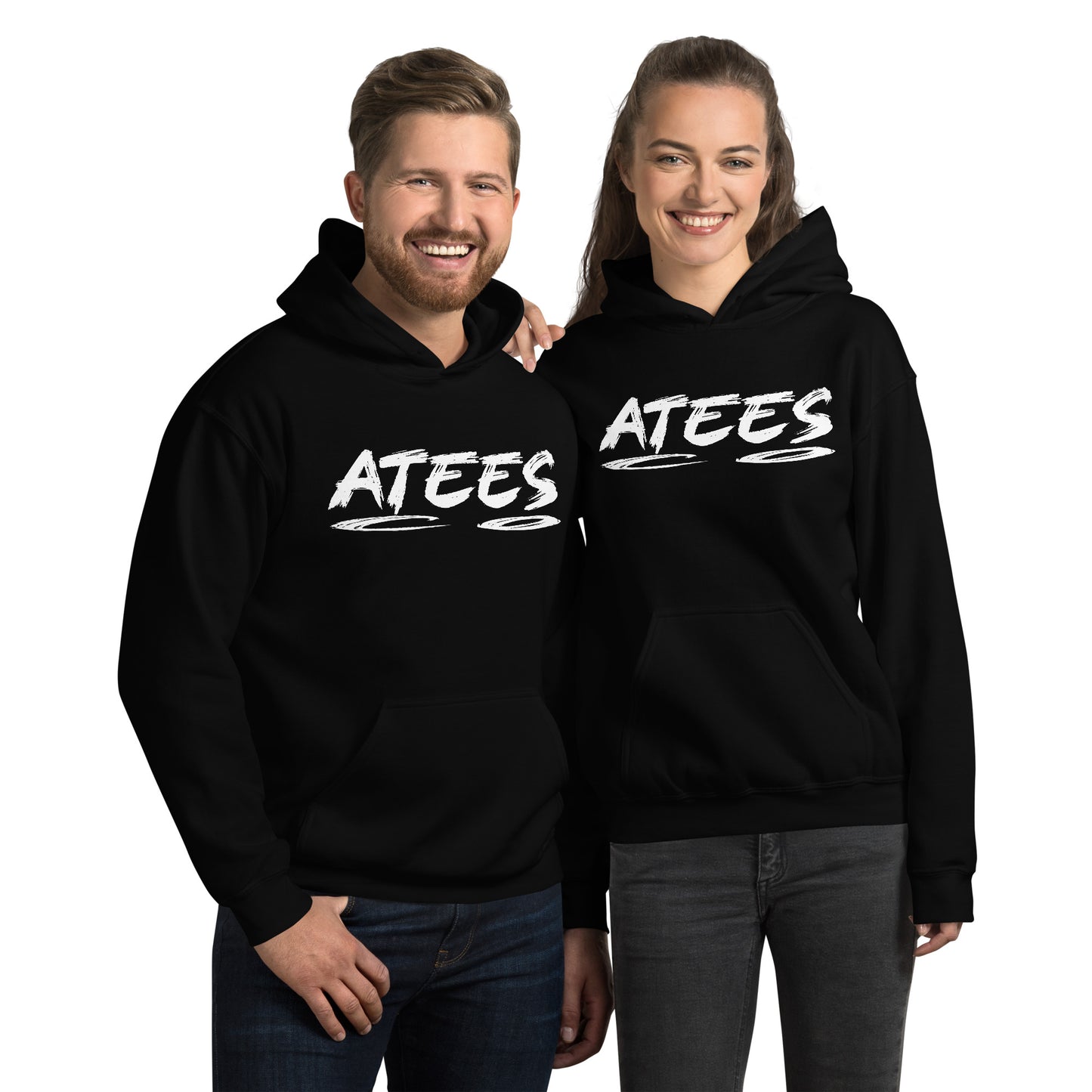 ATeesCo Unisex Hoodie - Color: Black