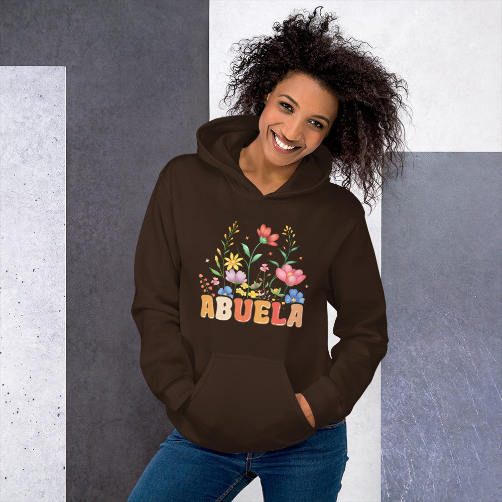 Abuela Hoodie (Wear Your Abuela Title with Pride) - Color: Dark Chocolate