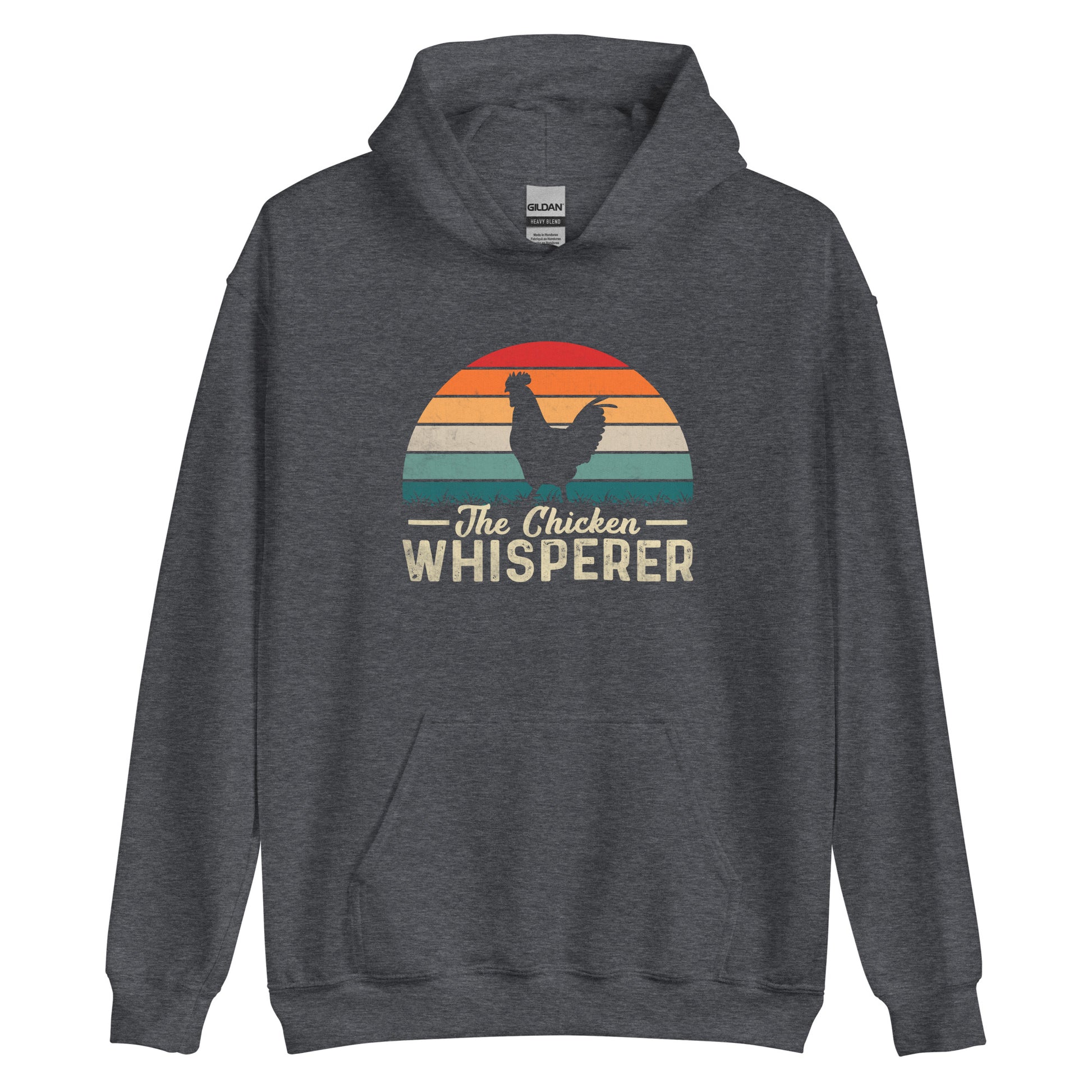 The Chicken Whisperer Hoodie Color: Dark Heather