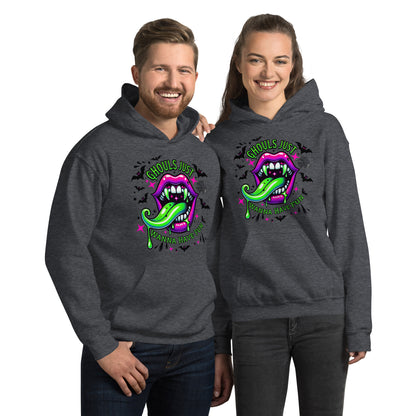 Ghouls Just Want to Have Fun Hoodie Color: Dark Heather