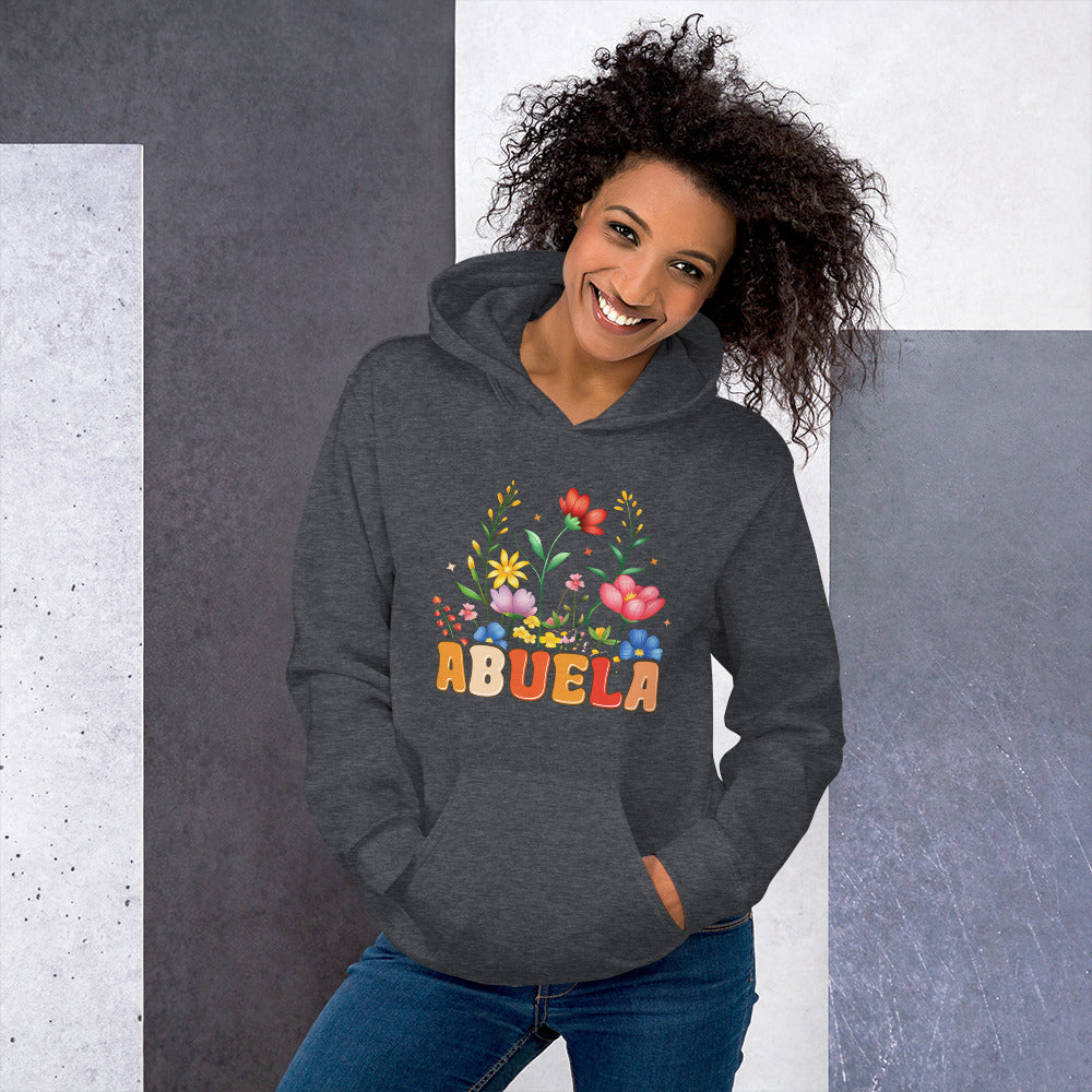 Abuela Hoodie (Wear Your Abuela Title with Pride) - Color: Dark Heather