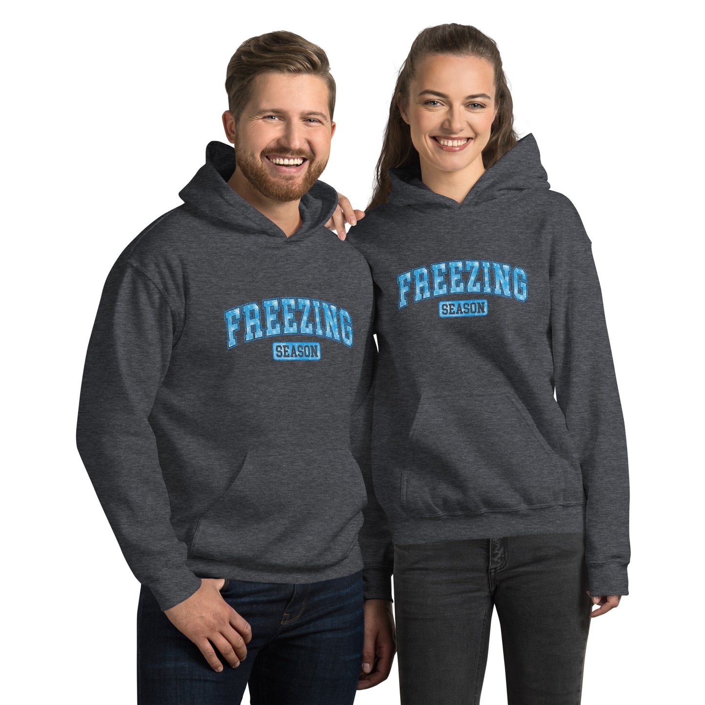 Freezing Season Hoodie - Color: Dark Heather