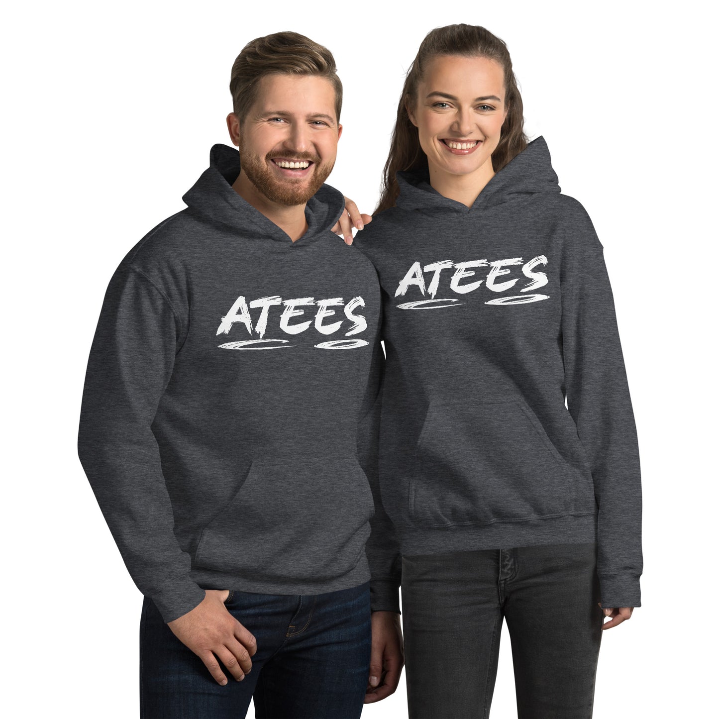 ATeesCo Unisex Hoodie - Color: Dark Heather