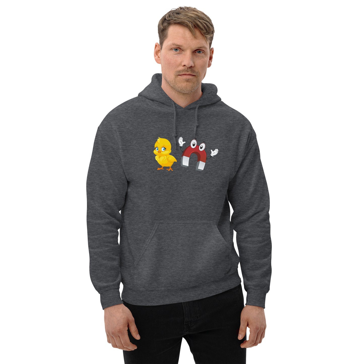 Chick Magnet Hoodie - Color: Dark Heather