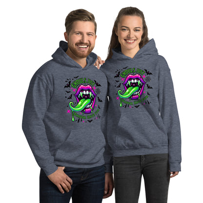 Ghouls Just Want to Have Fun Hoodie Color: Heather Sport Dark Navy