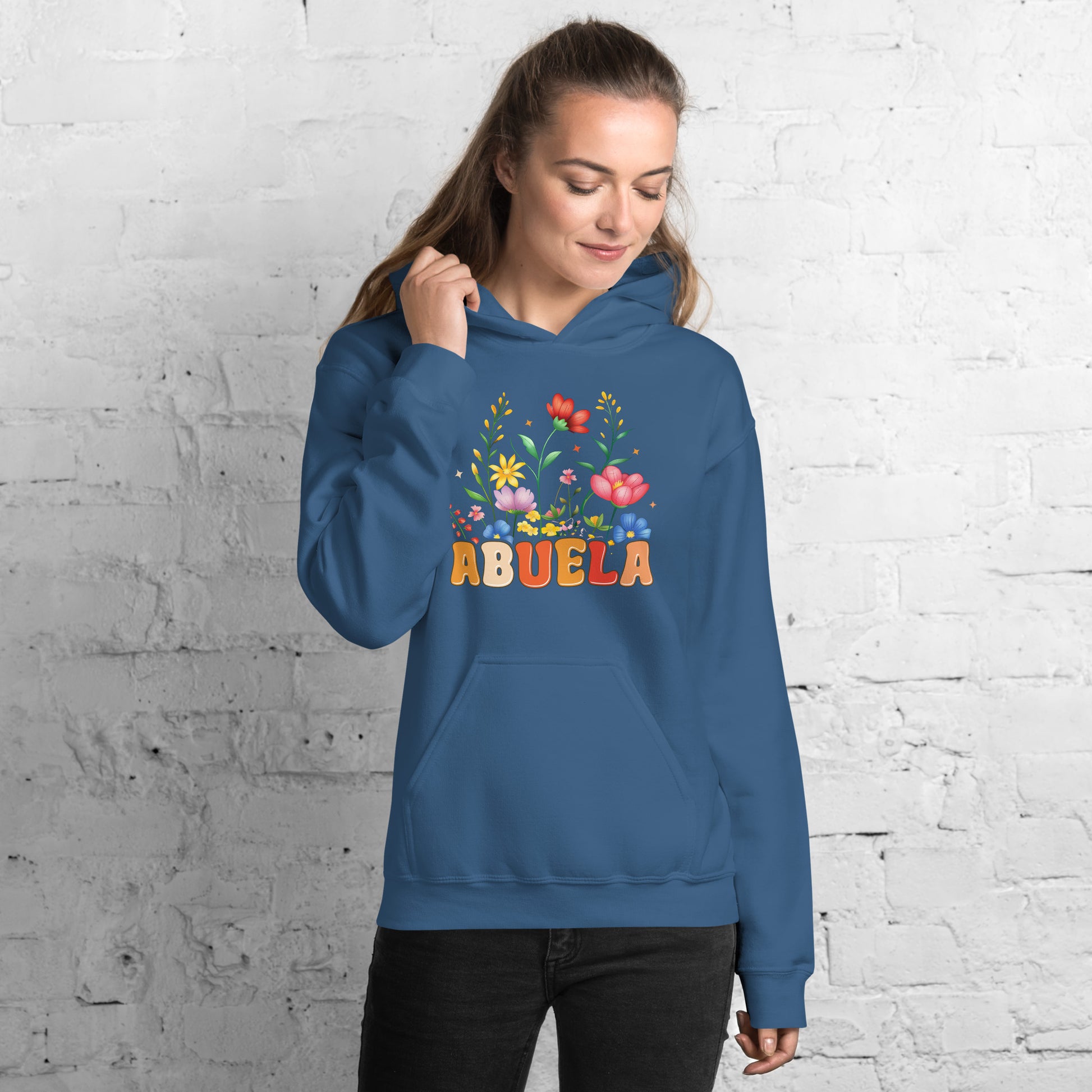 Abuela Hoodie (Wear Your Abuela Title with Pride) - Color: Black