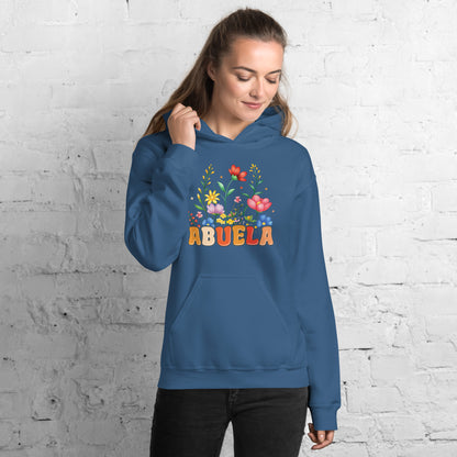 Abuela Hoodie (Wear Your Abuela Title with Pride) - Color: Black