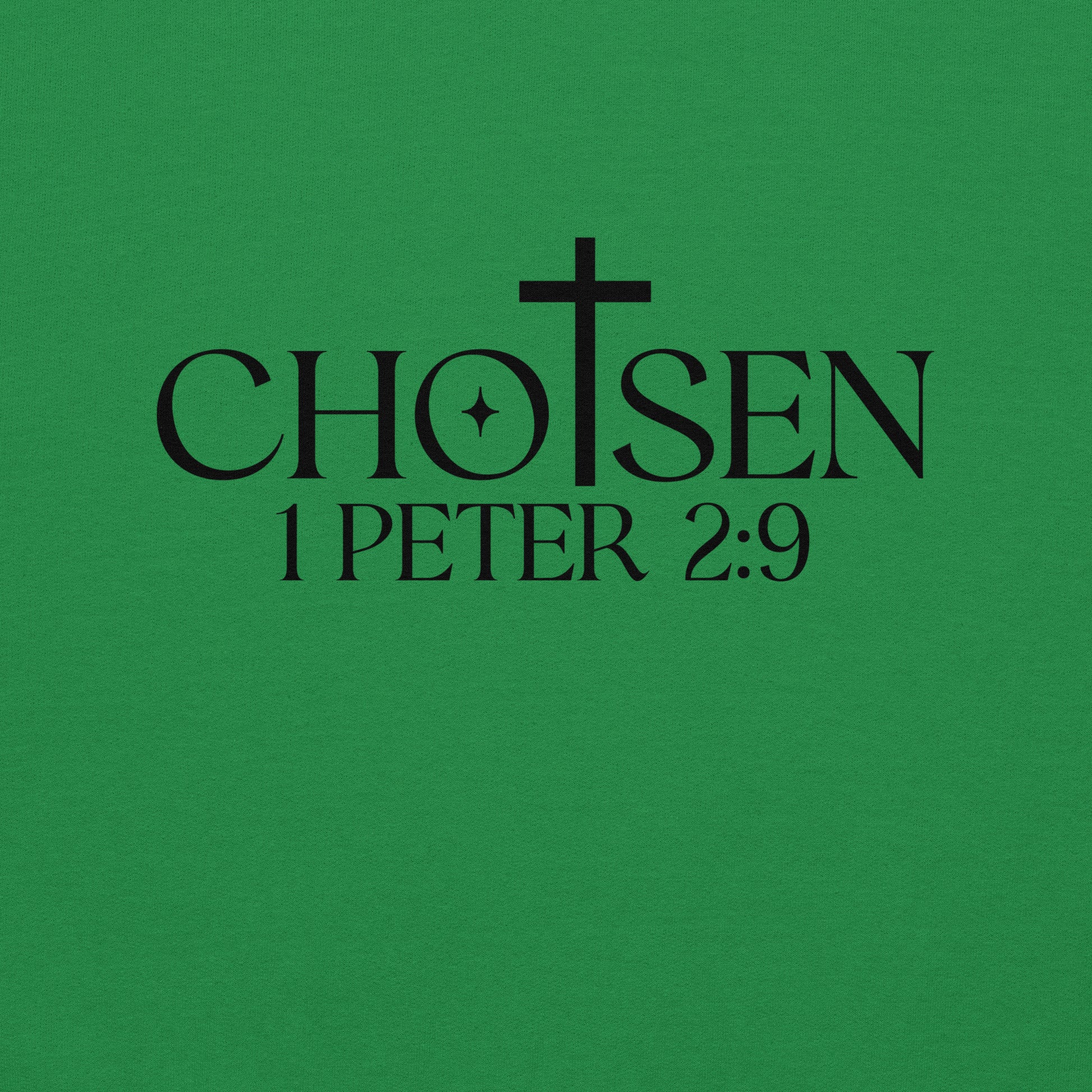 Chosen 1 Peter 2:9 Hoodie - Color: Red