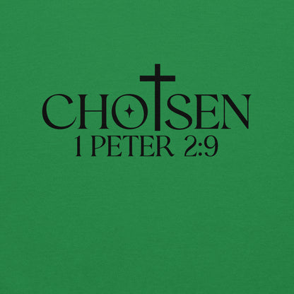 Chosen 1 Peter 2:9 Hoodie - Color: Red