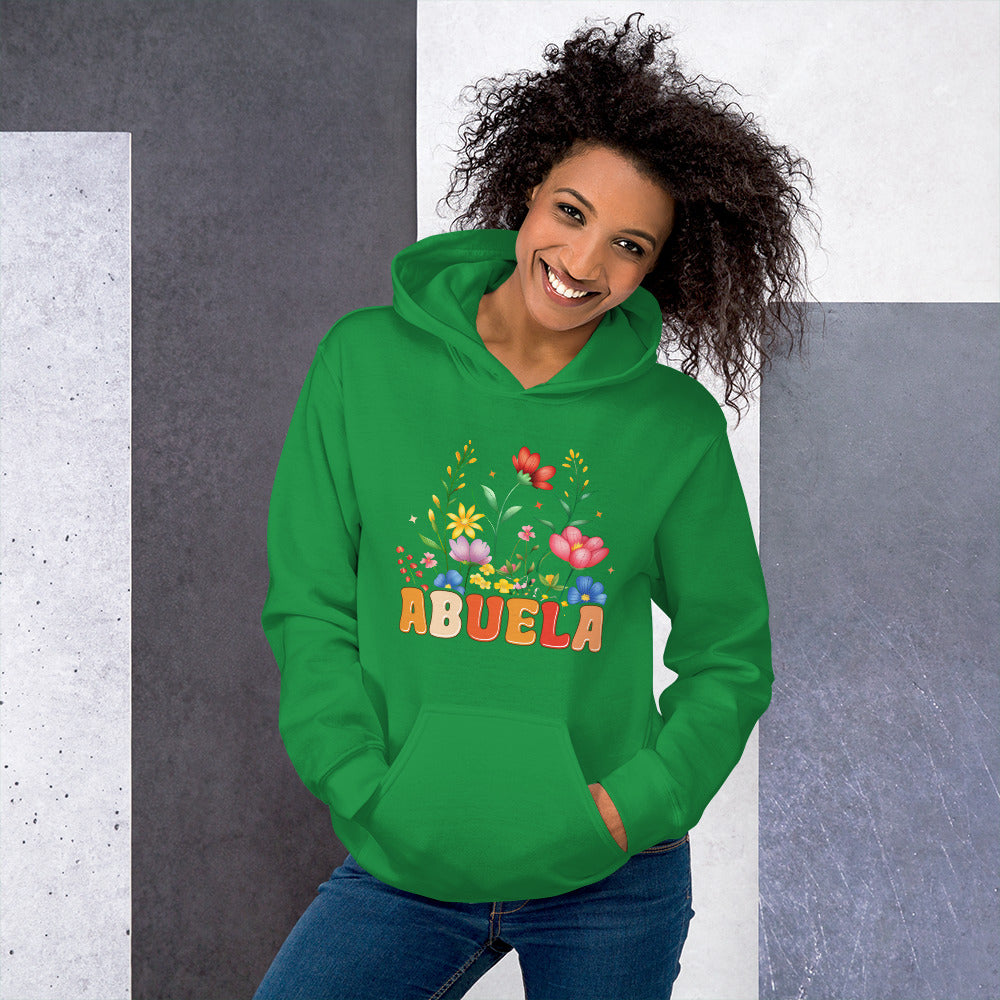 Abuela Hoodie (Wear Your Abuela Title with Pride) - Color: Irish Green