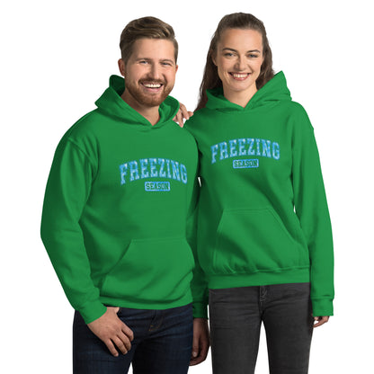 Freezing Season Hoodie - Color: Irish Green