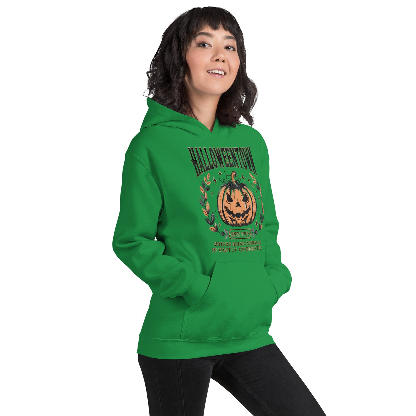 Halloweentown Hoodie Color: Black