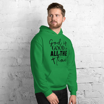 God is Good All The Time Hoodie - Color: Red