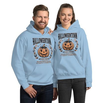 Halloweentown Hoodie Color: Light Blue