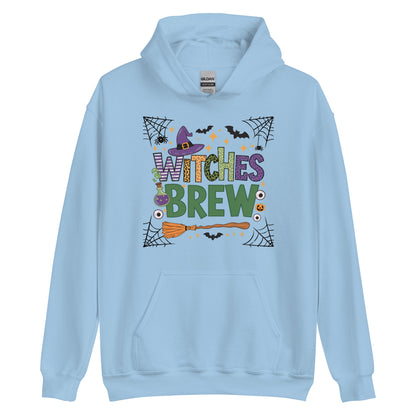 Witches Brew Hoodie (Halloween Witch) - Color: Light Blue