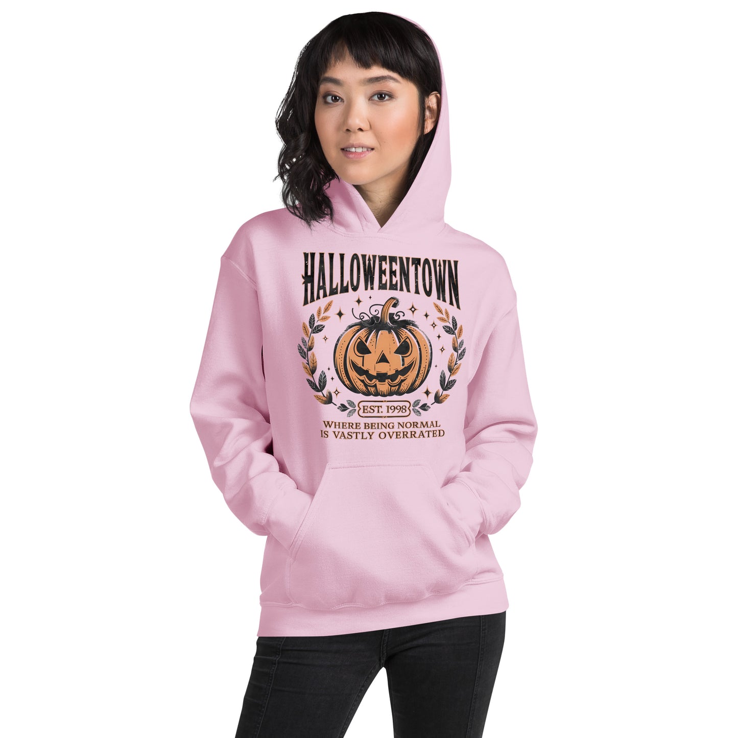 Halloweentown Hoodie Color: Black