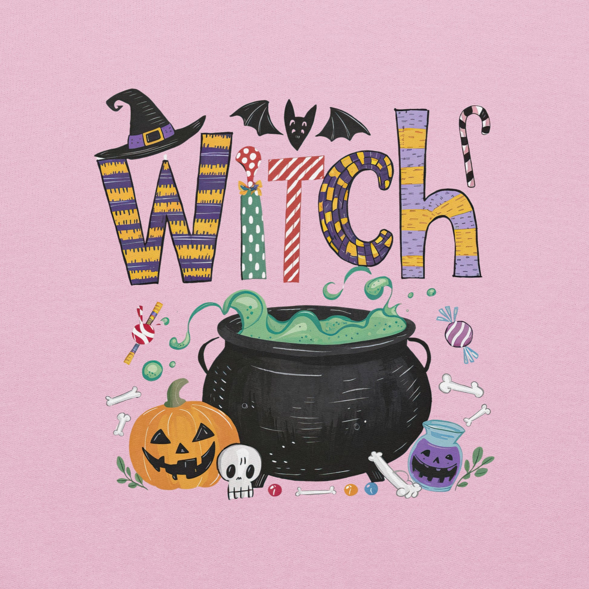 Witch (Halloween Witch) Hoodie Color: Black