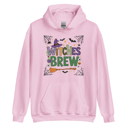 Witches Brew Hoodie (Halloween Witch) - Color: Light Pink